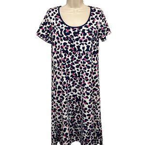EUC Cuddl Duds Flexwear Midi Dress Size: Small